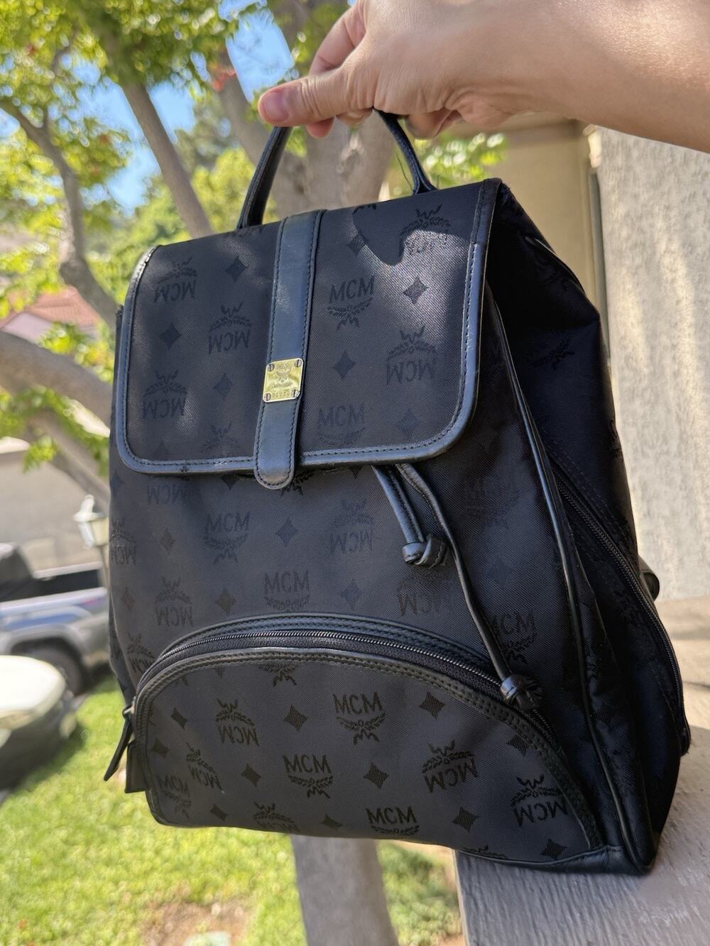 Beautiful Vintage Backpack "MCM" / "MCM" Vintage Backpack
